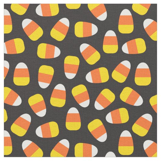 Halloween Costume Candy Corn Gemustert Stoff (Nahaufnahme)