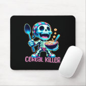 Halloween Costume Cereal Killer Funny Breakfast Ce Mousepad (Mit Mouse)