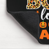 Halloween Costume Cute Leopard Boo Gaga Soky Ghost Mousepad (Ecke)