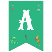 Halloween Costume Farbiges Party De los Muertos Wimpelkette (Dritte Fahne)