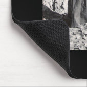 Halloween Costume Foto Marigolds Black Mousepad (Ecke)