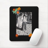 Halloween Costume Foto Marigolds Black Mousepad (Mit Mouse)