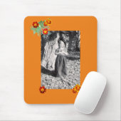 Halloween Costume Foto Marigolds Orange Mousepad (Mit Mouse)