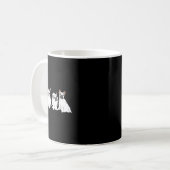 Halloween Costume French Bulldog Ghost Kaffeetasse (Vorderseite Links)