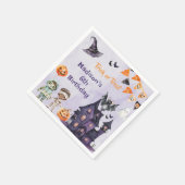 Halloween Costume Geburtstagsparty Napkins Serviette (Ecke)