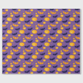 Halloween Costume Girl Witz Geburtstagsparty Geschenkpapier (Flach)