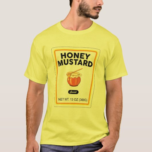 Halloween Costume Honey Mustard Bottle La T-Shirt (Vorderseite)