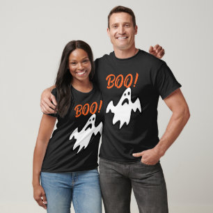 Halloween Costume Idee, Spooky Ghost Boo T-Shirt