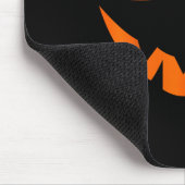 Halloween Costume Jack O' Lantern Pumpkin Face Wom Mousepad (Ecke)
