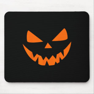Halloween Costume Jack O' Lantern Pumpkin Face Wom Mousepad