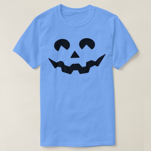 Halloween Costume Jack O' Lantern Pumpkin Face Wom T-Shirt (Design vorne)