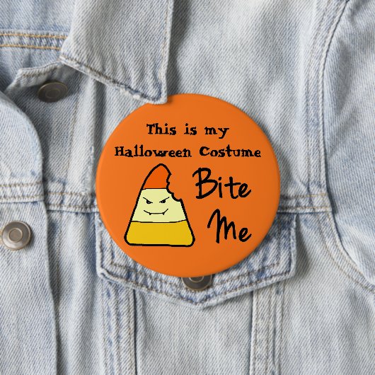 Halloween Costume Large Button (Beispiel)