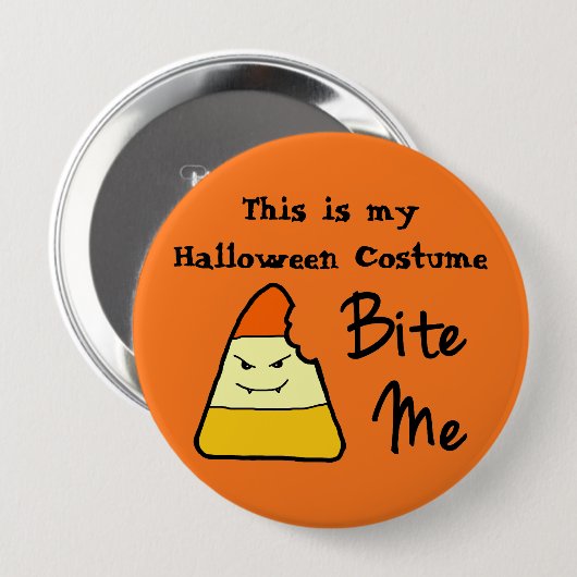 Halloween Costume Large Button (Vorne & Hinten)