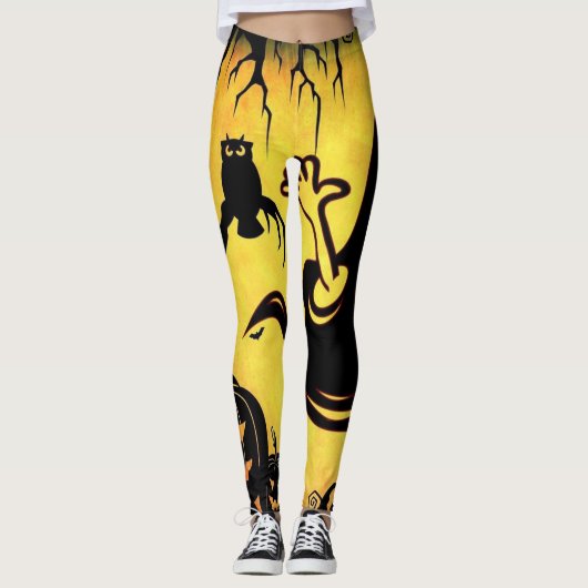 HALLOWEEN COSTUME LEGGINGS (Vorderseite)