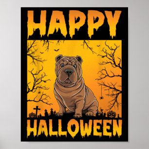 Halloween Costume Männer Frauen Kinder Funny Shar Poster