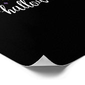 Halloween Costume Monster Ghost Poster (Ecke)