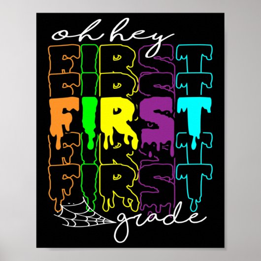 Halloween Costume Oh Hey, Lehrer erster Klasse Stu Poster (Vorne)