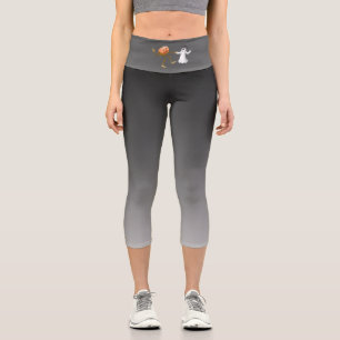 Halloween Costume Party Capri Leggings