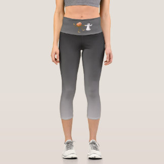 Halloween Costume Party Capri Leggings