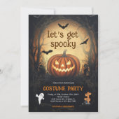 Halloween Costume Party Einladung (Vorderseite)