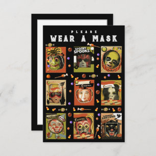 Halloween Costume Party Einladung