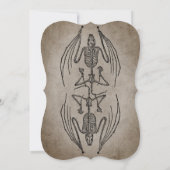 Halloween Costume Party Einladung (Rückseite)