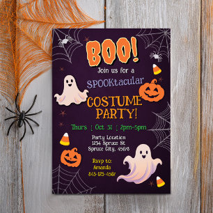 Halloween Costume Party Einladung