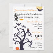 Halloween Costume Party Einladung (Vorderseite)