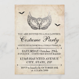 Halloween Costume Party Einladung