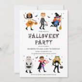 Halloween Costume Party Einladung (Vorderseite)