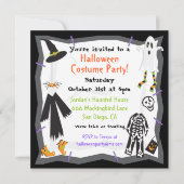 Halloween Costume Party Einladung (Vorderseite)