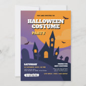 Halloween Costume Party Einladung (Vorderseite)
