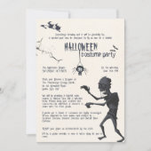 Halloween Costume Party Einladung (Vorderseite)