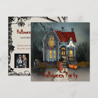 Halloween Costume Party Einladung