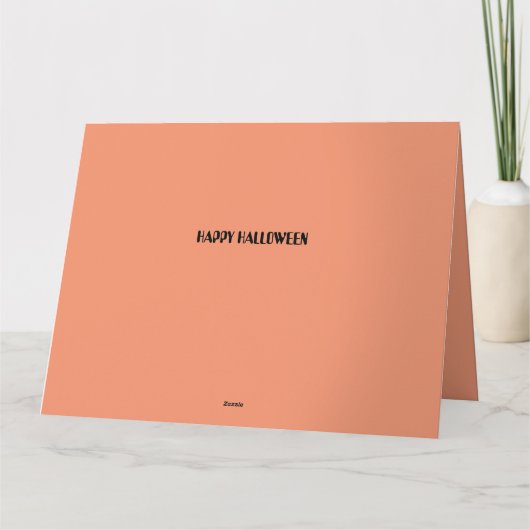 Halloween Costume Party Einladung Card (Rückseite)