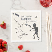 Halloween Costume Party Einladung Serviette (Beispiel)