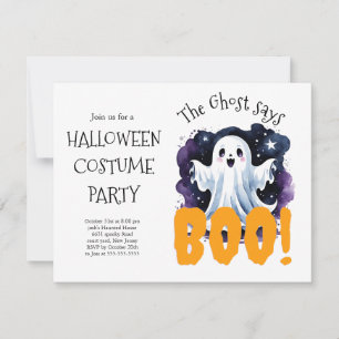 Halloween Costume Party Einladung   unheimlich