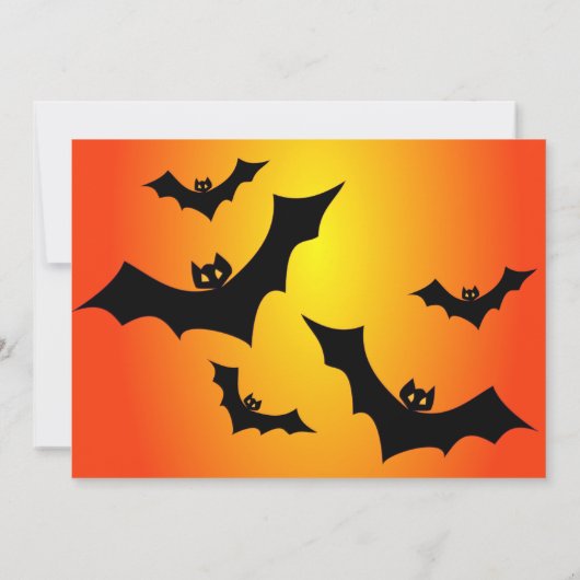 Halloween Costume Party Erwachsene Spooktacular Sp Einladung (Rückseite)