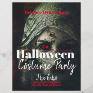 Halloween Costume Party Event Flyer