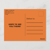 Halloween Costume Party für Kinder Einladung Postkarte (Rückseite)