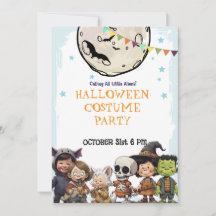 Halloween Costume Party für Kinder - Schule & Fami