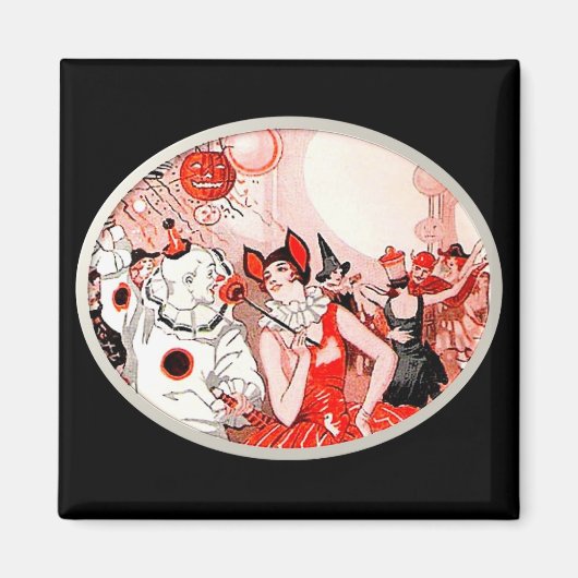 Halloween Costume Party Magnet (Vorne)