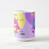 Halloween Costume Party Monsters lustiger Tanz Kaffeetasse (Mittel)