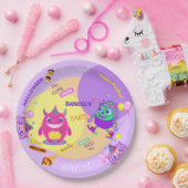 Halloween Costume Party Monsters lustiger Tanz Pappteller (Party)