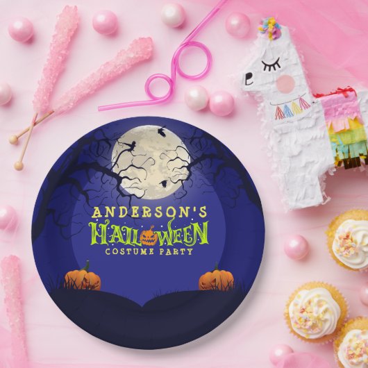 Halloween Costume Party Pappteller (Party)