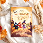 Halloween Costume Party Trick Leckerei Kinder Einladung