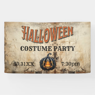 Halloween Costume Party   VINTAGES HALLOWEEN-PARTY Banner