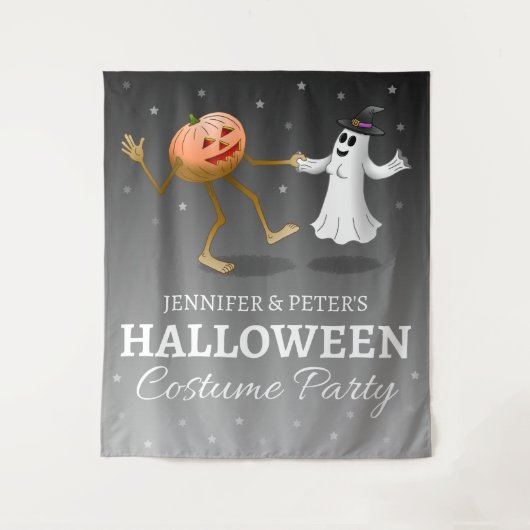 Halloween Costume Party Wandteppich (Vorderseite)