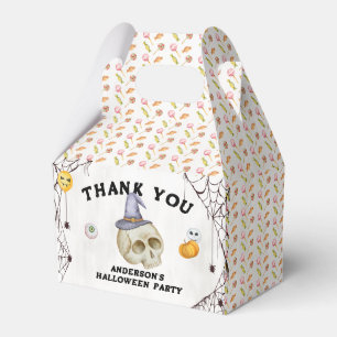 Halloween Costume Party Wasserfarbe Geschenkschachtel