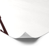 Halloween Costume Party Wasserfarbe Poster (Ecke)